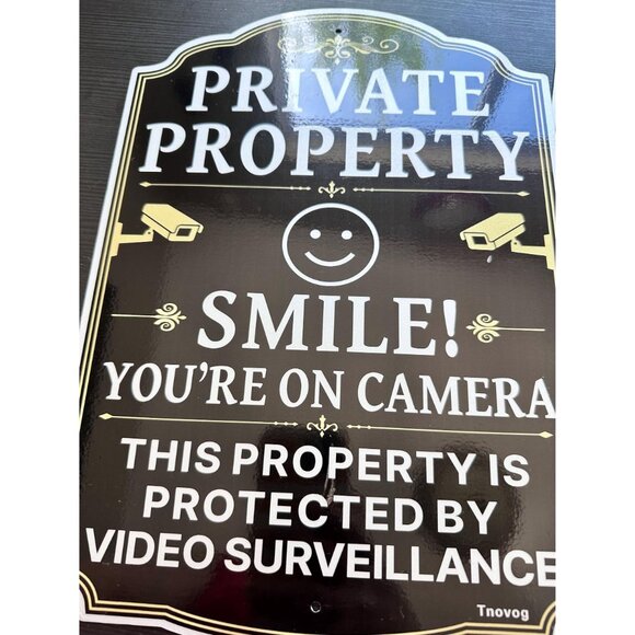 Private Property sign set of 2 – 10x14" aluminum, weather-resistant - Picture 7 of 10